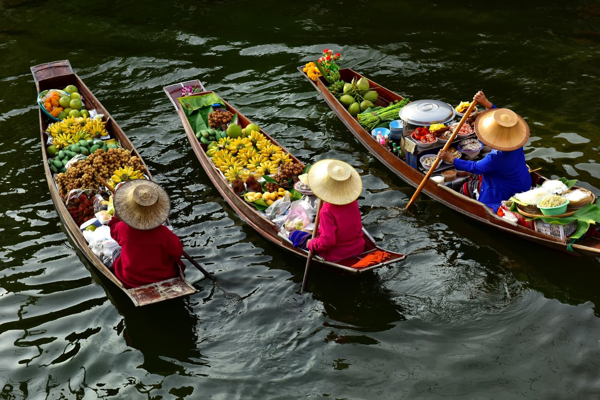 Marché Flottant de Damnoen Saduak