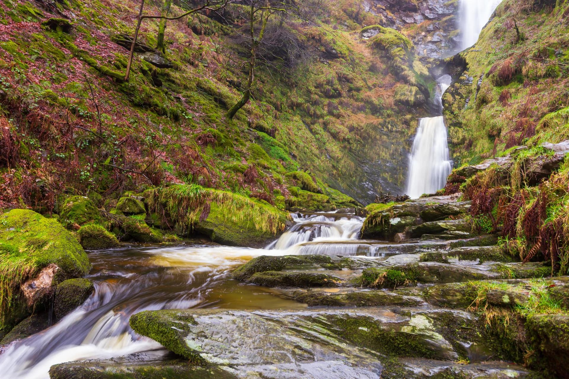Cascade de Pistyll Rhaeadr