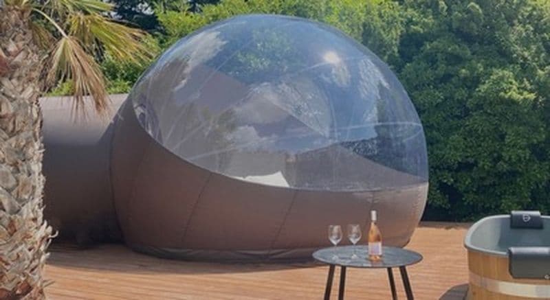 Nuit dans une bulle ou Lodge à pléneuf-Val-André près de Saint-Brieuc