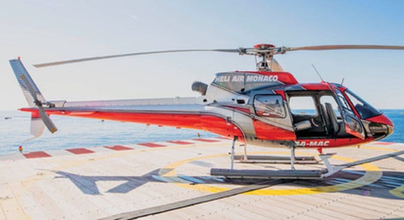 Vol privatif en hélicoptère à Monaco