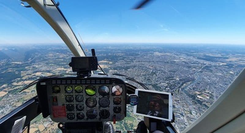 Initiation au pilotage d'hélicoptère près de Tours