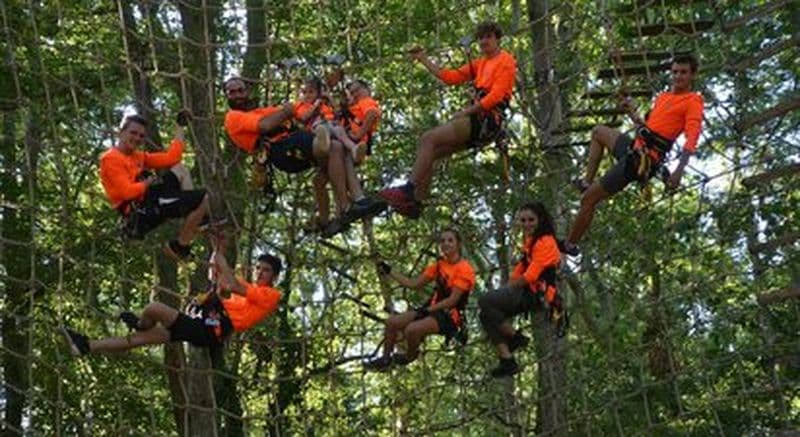 Accrobranche à Bommes