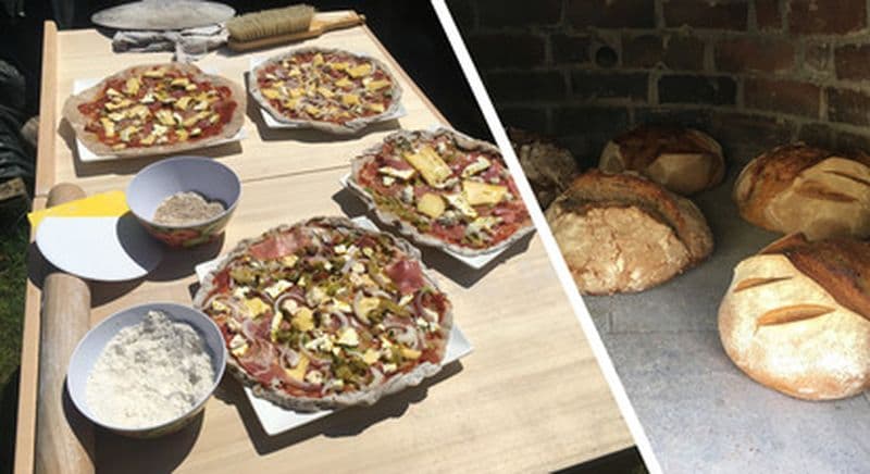 Cours de cuisine : pain et pizza près de Guingamp