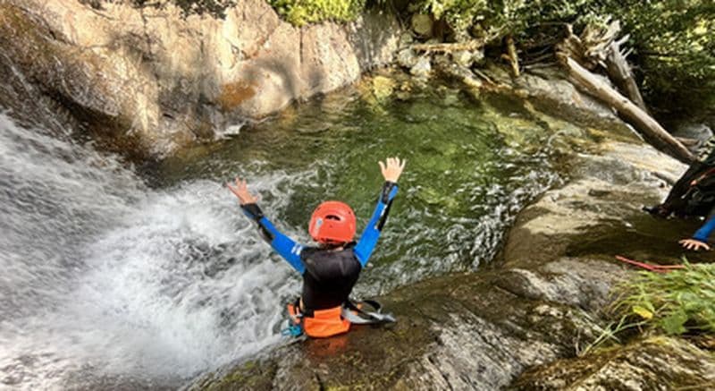 Canyoning près d'Albertville