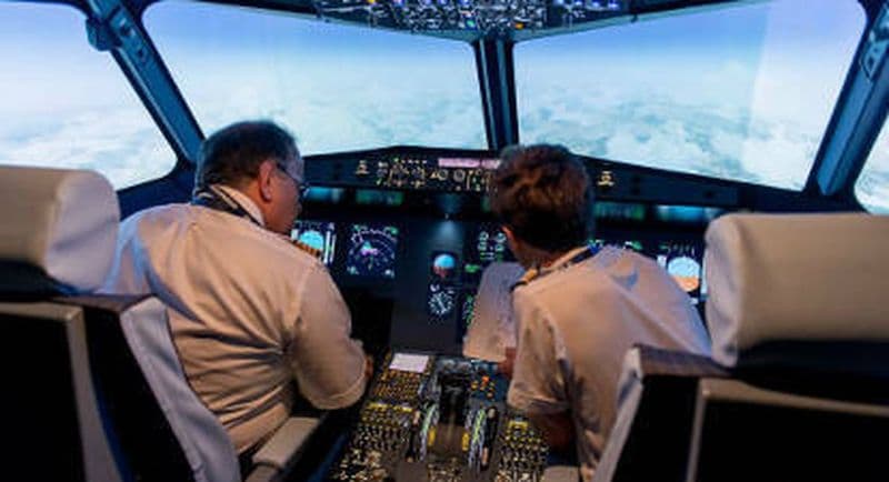 Simulateur de pilotage sur Airbus A320 près de Metz