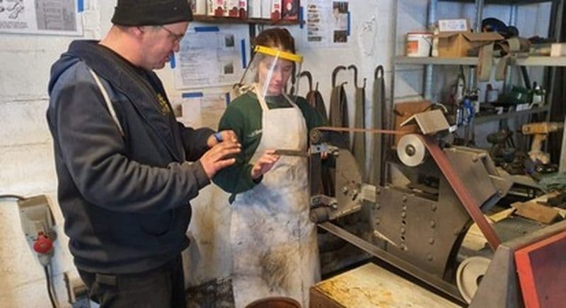 Billet Atelier création de couteau près de Rouen