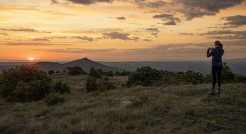Randonnée à Belesta au lever du soleil près de Perpignan