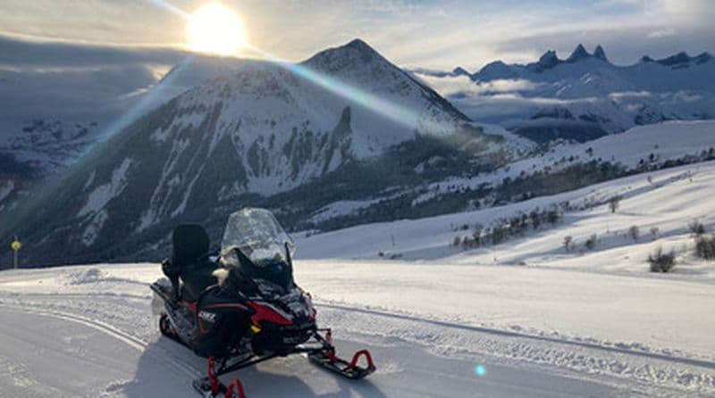 Randonnée Motoneige au cœur du Massif des Sybelles