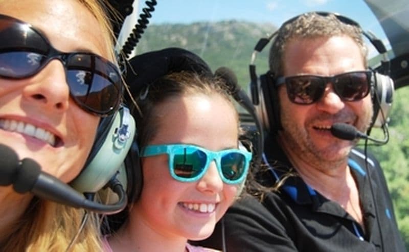 Vol en hélicoptère à deux au dessus des Gorges de l'Hérault