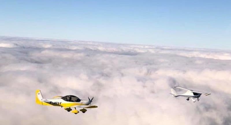 Baptême de l'air en avion léger à Beaune