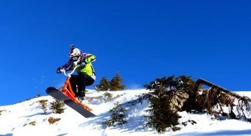 Billet Initiation au snowcoot à Val-Cénis