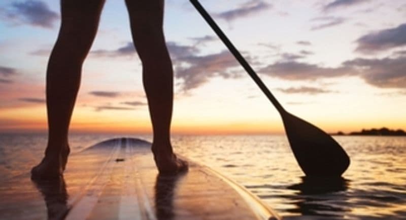 Paddle sur le Lac de Sames