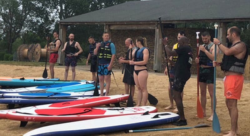Paddle à Varennes-sur-Seine près de Paris