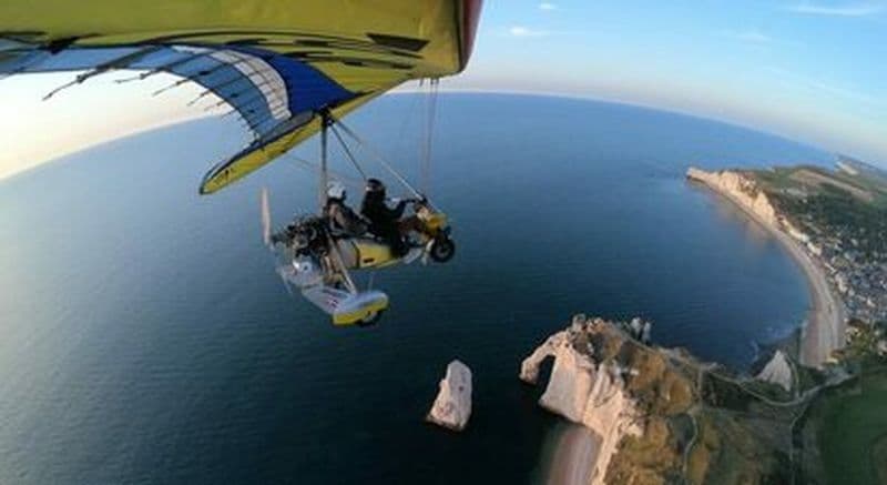 Vol en ULM Pendulaire près de Dieppe