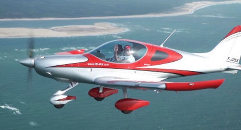 Baptême en ULM au dessus du bassin d'Arcachon et la dune du Pilat
