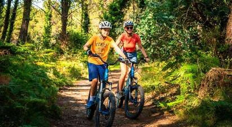 Billet Balade sportive guidée en trottinette à travers la forêt landaise à Labenne - 1h30