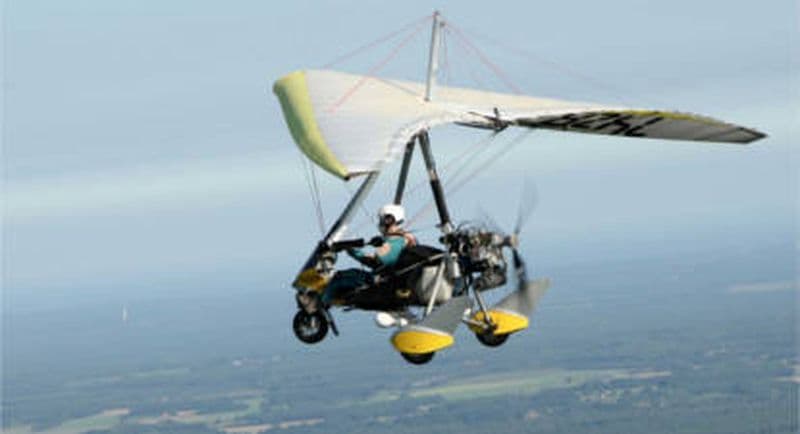 Baptême en ULM près d'Auxerre