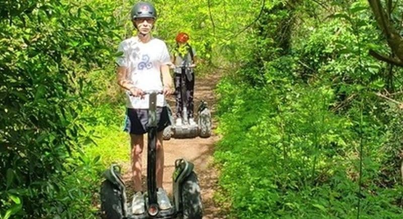 Balade en Segway entre les vignes de Léognan et le bois de Papaye près de Bordeaux