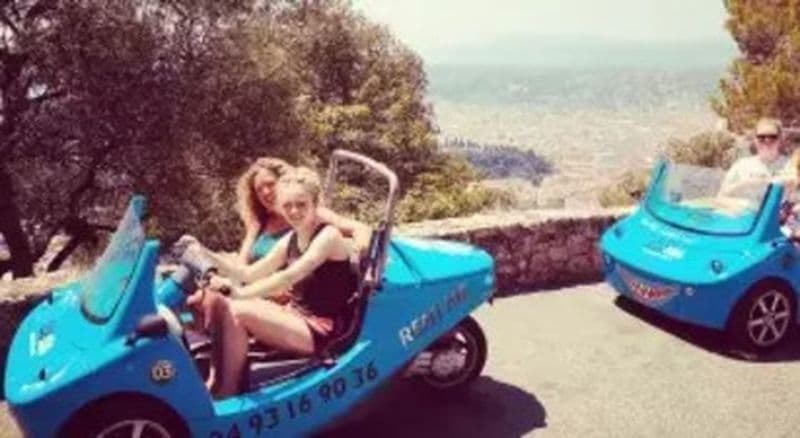 Randonnée en voiturette à la découverte de la Côté d'Azur à Nice