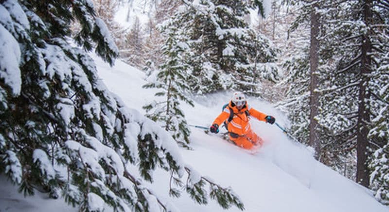 Journée de freeride près de Risoul