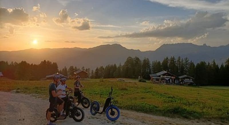 Billet Randonnée en trottinette électrique à La Plagne