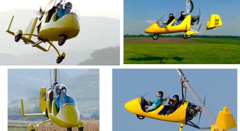 Baptême en ULM Autogire près de Strasbourg