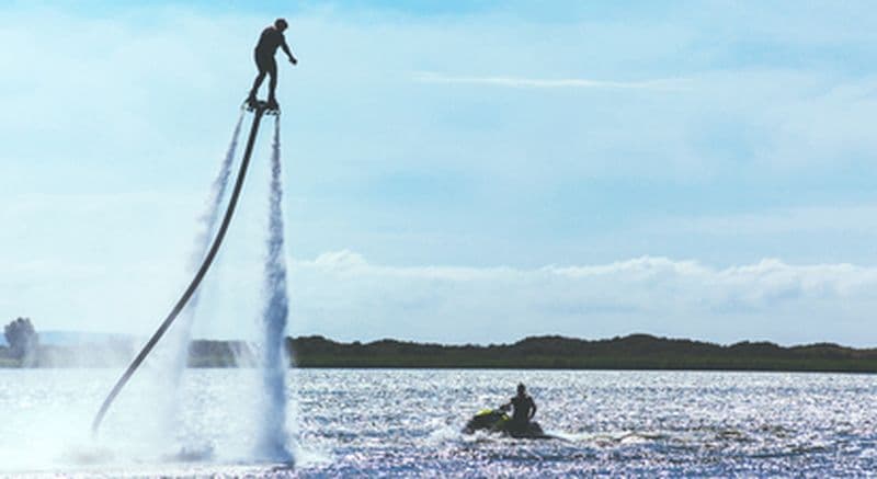 Flyboard près de Maubeuge : Cerfontaine (Belgique)