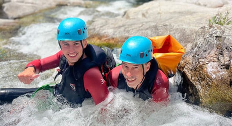 Billet Canyoning de la Haute Borne dans les monts d'Ardèche