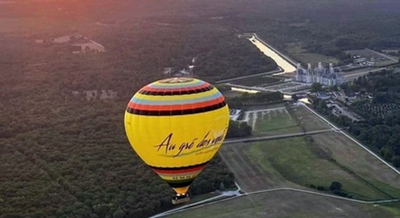 Billet Vol en montgolfière près du château de Chambord