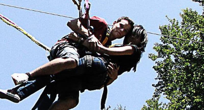 Saut à l'élastique tandem près d'Annecy