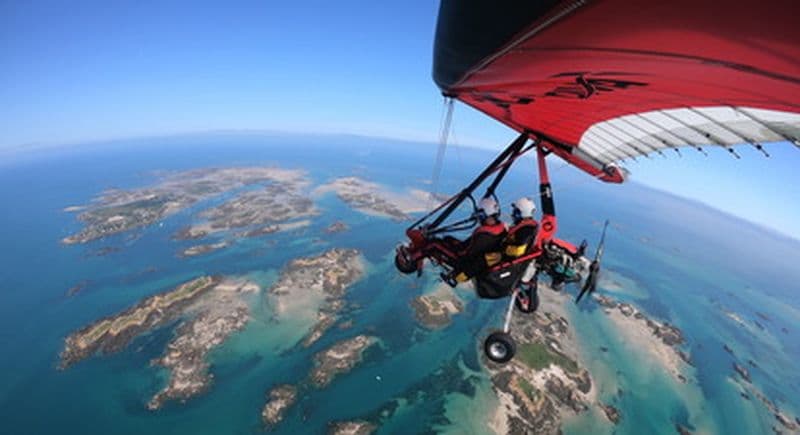 Billet Survol en ULM du Mont Saint Michel
