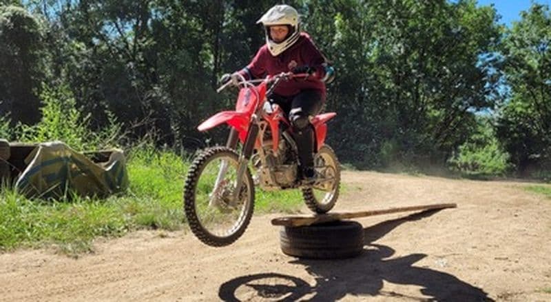 Initiation au pilotage d'une Moto-Cross près de Lyon