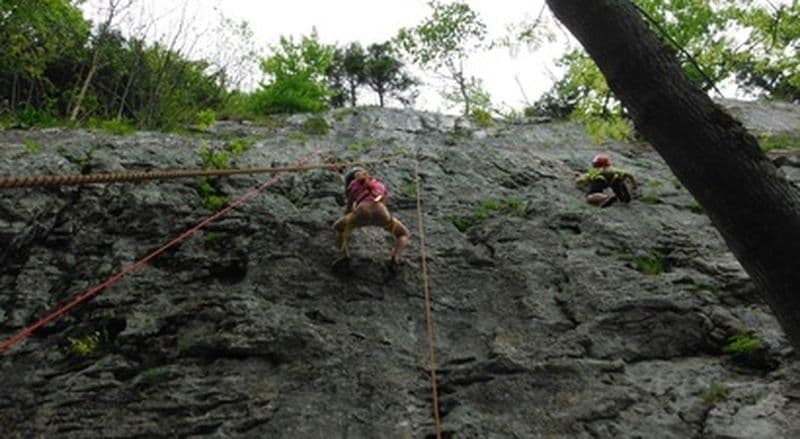 Escalade au Col de l'Epine près de Chambéry