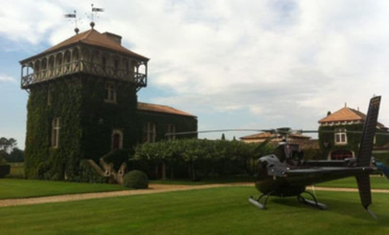 Vol en Hélicoptère à Arcachon à la découverte des vignobles Bordelais