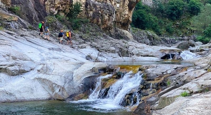 Canyoning près de Nice : Canyon de Bollène Vésubie
