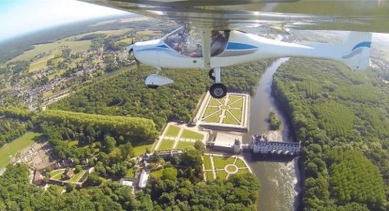 Billet Vol en ULM à Blois au dessus des Châteaux de la Loire