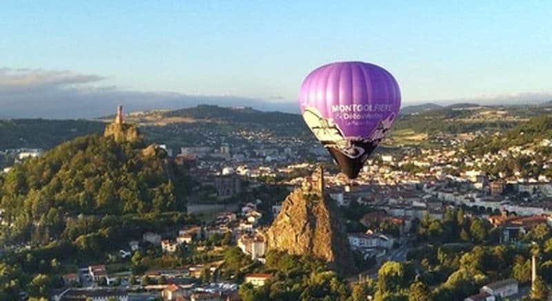 Billet Baptême en montgolfière au Puy-en-Velay