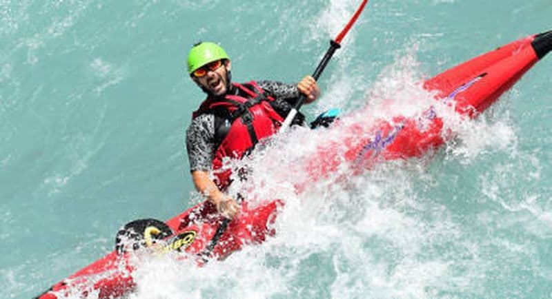 Kayak à Saint Clement sur Durance près Embrun