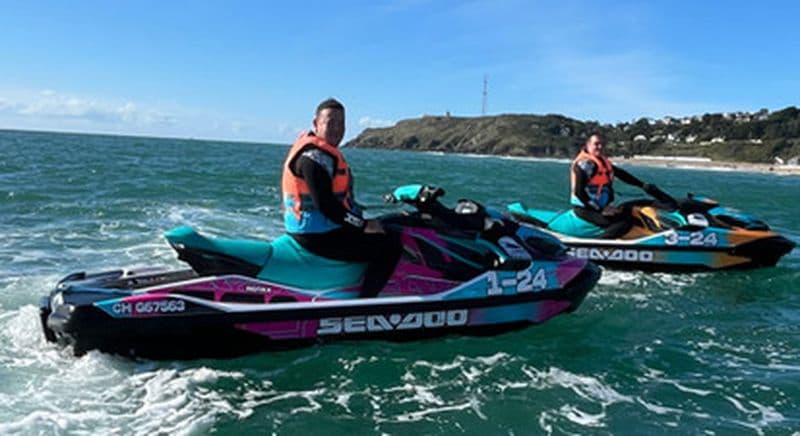 Jet-ski à Saint-Germain-sur-Ay