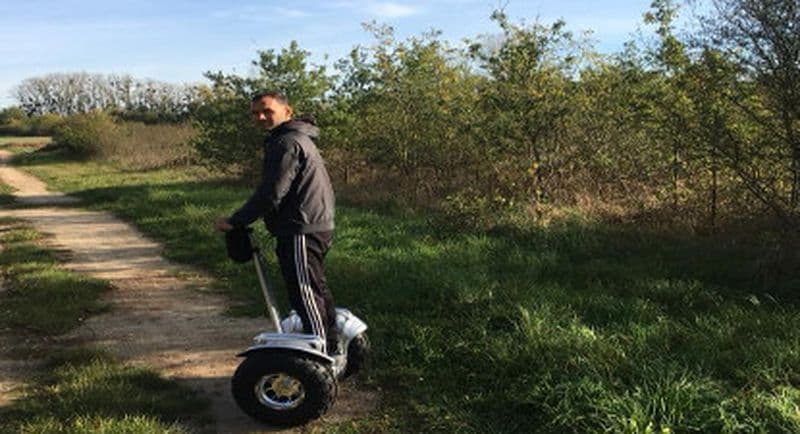 Balade privée en gyropode au Mans ou ses environs