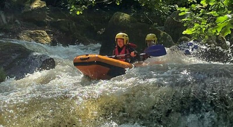 Canoraft dans le Morvan