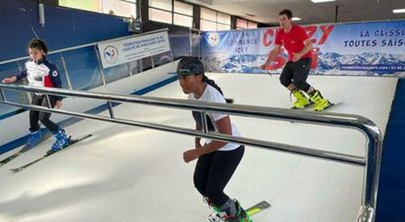 Simulateur de ski indoor près de Paris
