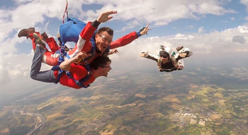 Saut en Parachute tandem à Dieppe