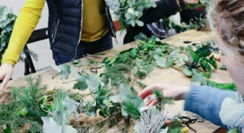 Billet Atelier couronne végétale à Reims