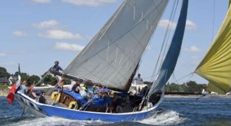 Croisière en voilier à l'île d'Houat dans le Golfe du Morbihan depuis Arzon