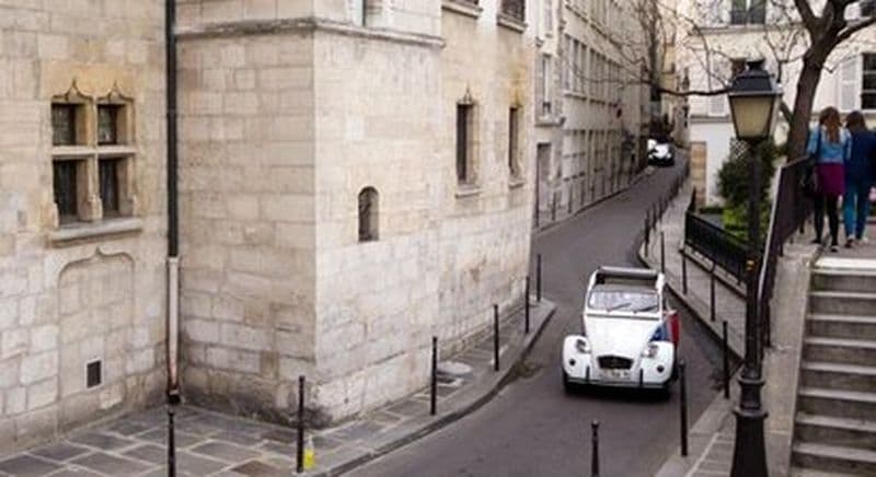 Billet Visite insolite de Paris en 2CV rétro
