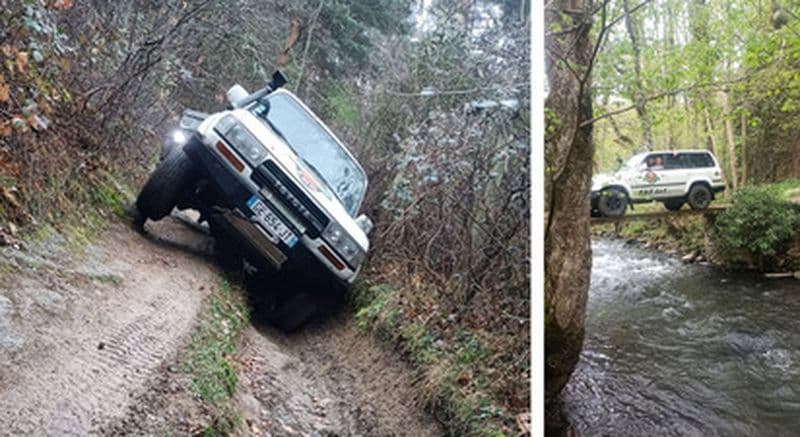 Billet Stage d'Initiation au pilotage de 4x4 à Saint-Nectaire