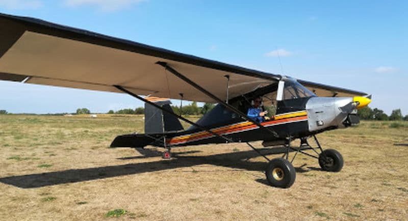 Pilotage d'un ULM multiaxes au dessus de l'île d'Oléron