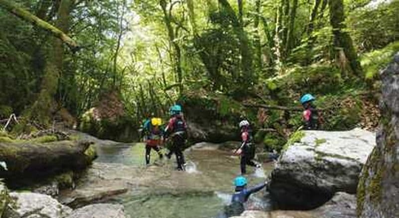 Canyoning au Canyon d'Angon à Talloires près d'Annecy