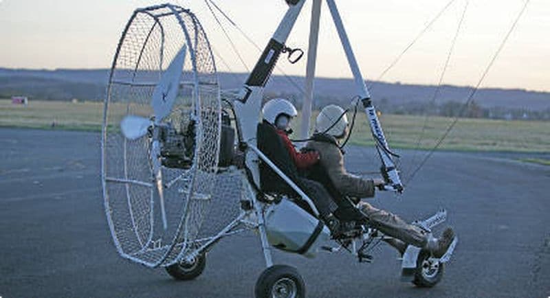 Baptême en ULM Pendulaire près de Saint Flour